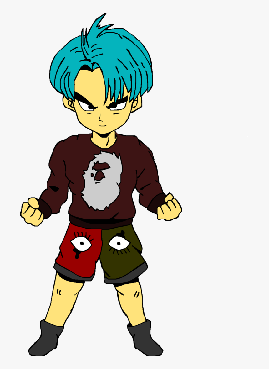 Trunks X Bape By Therealsgtrain - Bape Cartoon Png, Transparent Png, Free Download