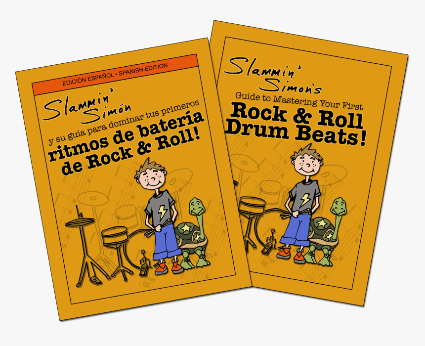 Slammin Simon Books - Cartoon, HD Png Download, Free Download