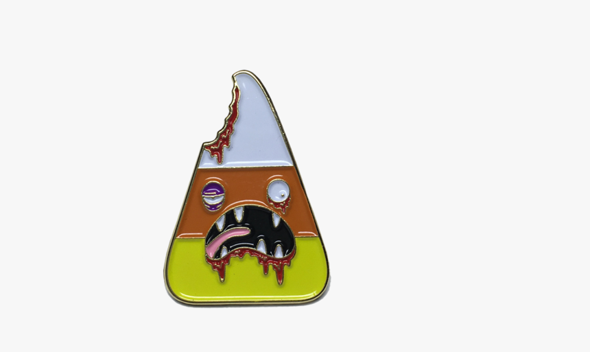 Zombie Candy Corn Pin - Cartoon, HD Png Download, Free Download