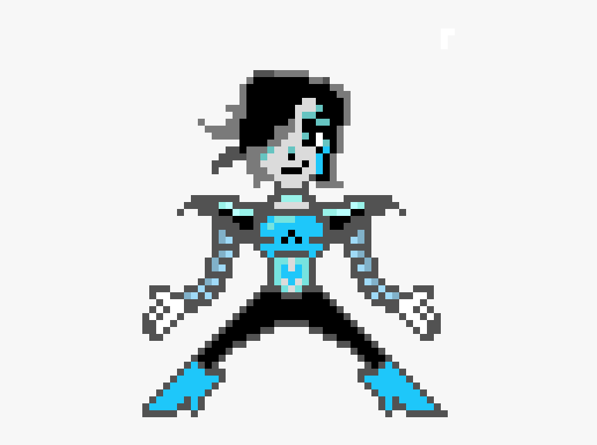 Undertale Mettaton Pixel Grid, HD Png Download, Free Download