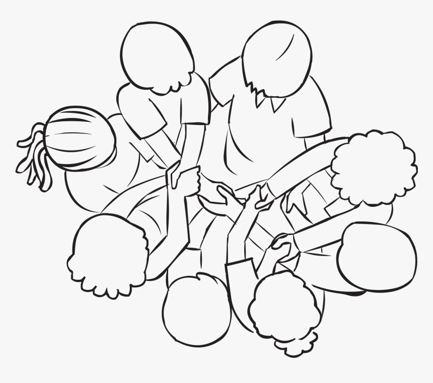 The Human Knot Game - Human Knot, HD Png Download, Free Download