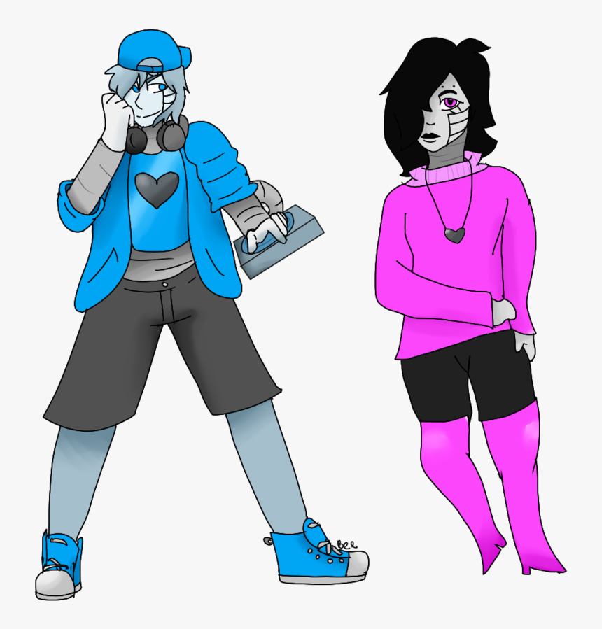 Banner Transparent Library Mettaton Drawing Underswap - Underswap Napstabot And Mettaton, HD Png Download, Free Download