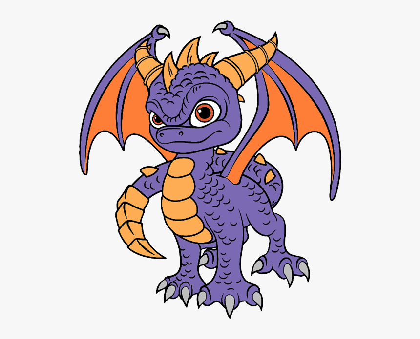 Skylanders Spyro Drawing, HD Png Download, Free Download