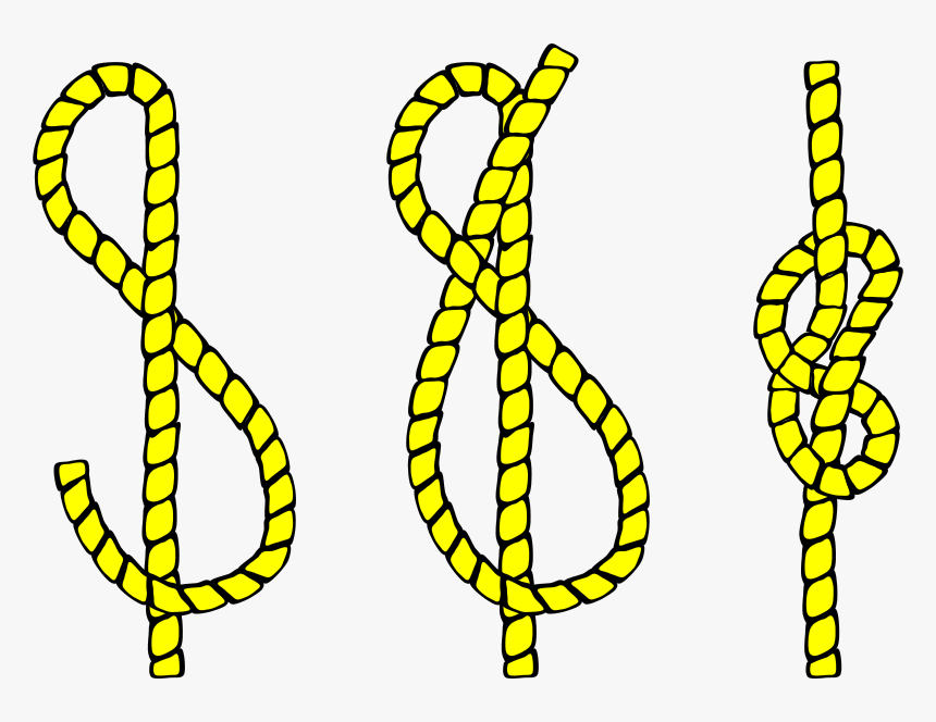Figure 8 Knot - Knot Tying Clipart, HD Png Download, Free Download