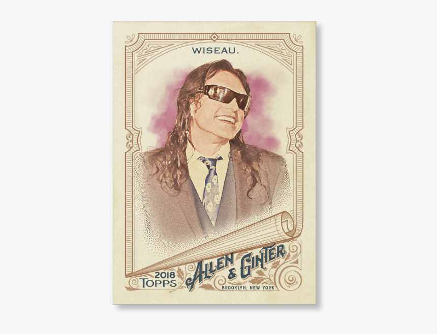 2018 Topps Allen & Ginter Tommy Wiseau Base Poster - Aadi Lagna Patrika, HD Png Download, Free Download