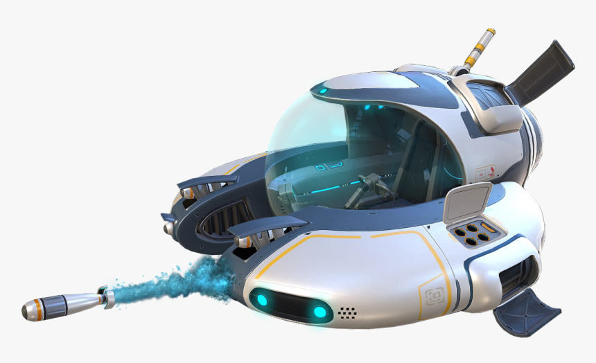 Seamoth Design Updated - Subnautica Vehicle Concept Art, HD Png Download, Free Download
