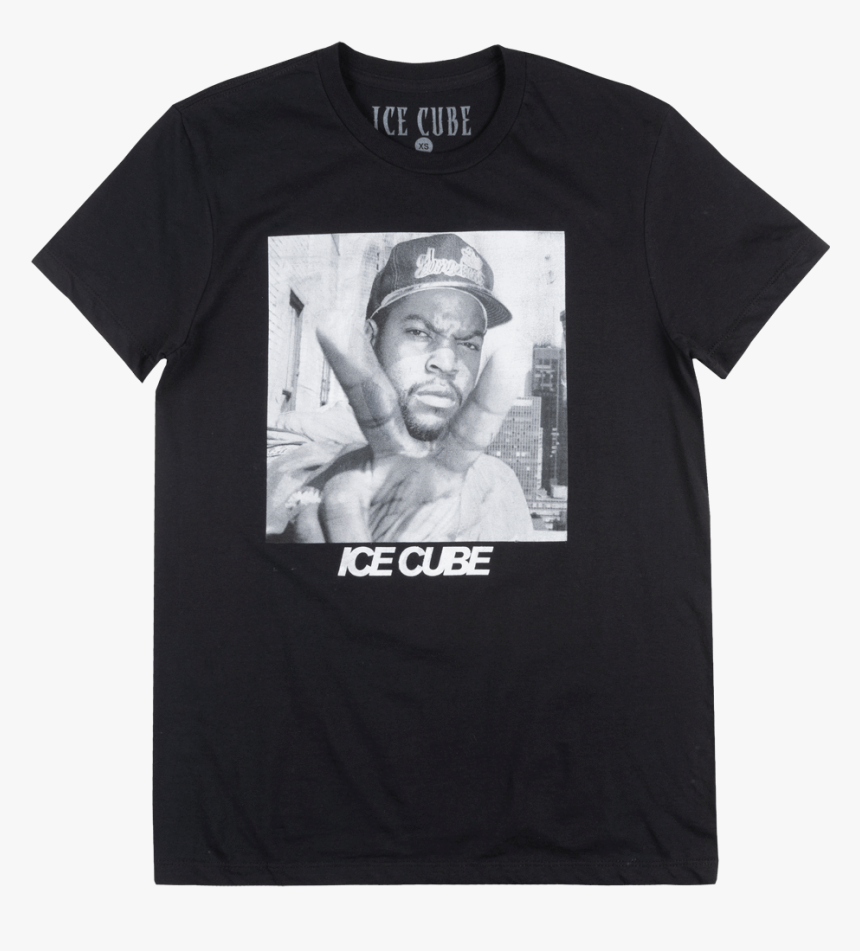 Ice Cube West Coast Rapper T-shirt Mens Hip Hop Music - Rapper Shirt Png, Transparent Png, Free Download