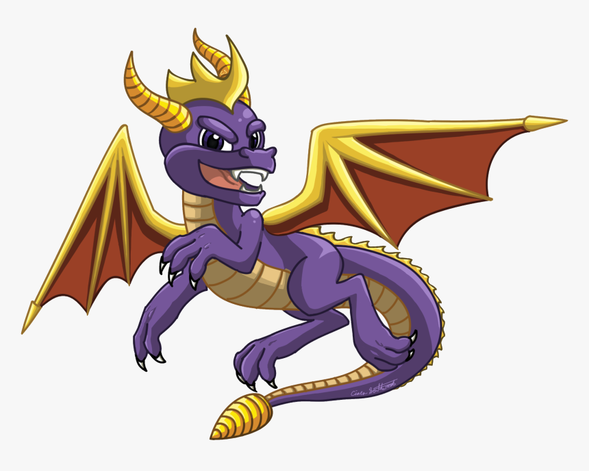 Spyro-2017 - Cartoon, HD Png Download, Free Download