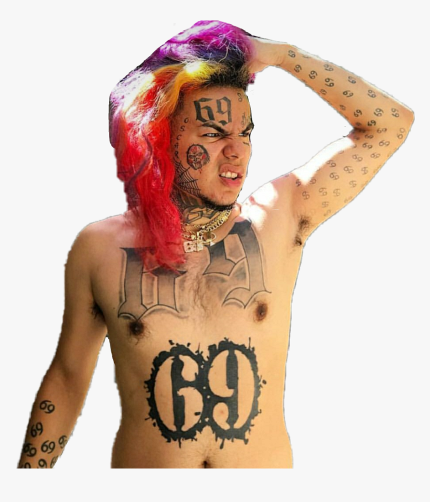 6ix9ine Chest Tattoo, HD Png Download, Free Download