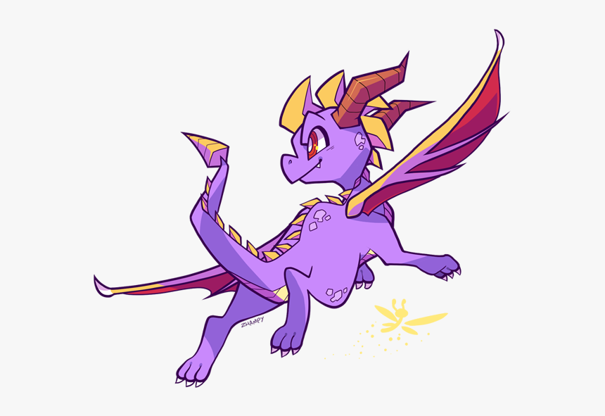 Spyro The Dragon Art, HD Png Download, Free Download