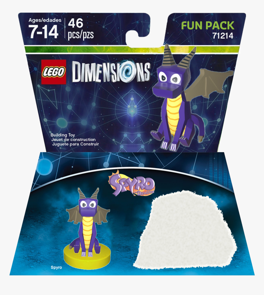 Spyro Lego Dimensions - Lego Dimensions Dc Comics, HD Png Download, Free Download