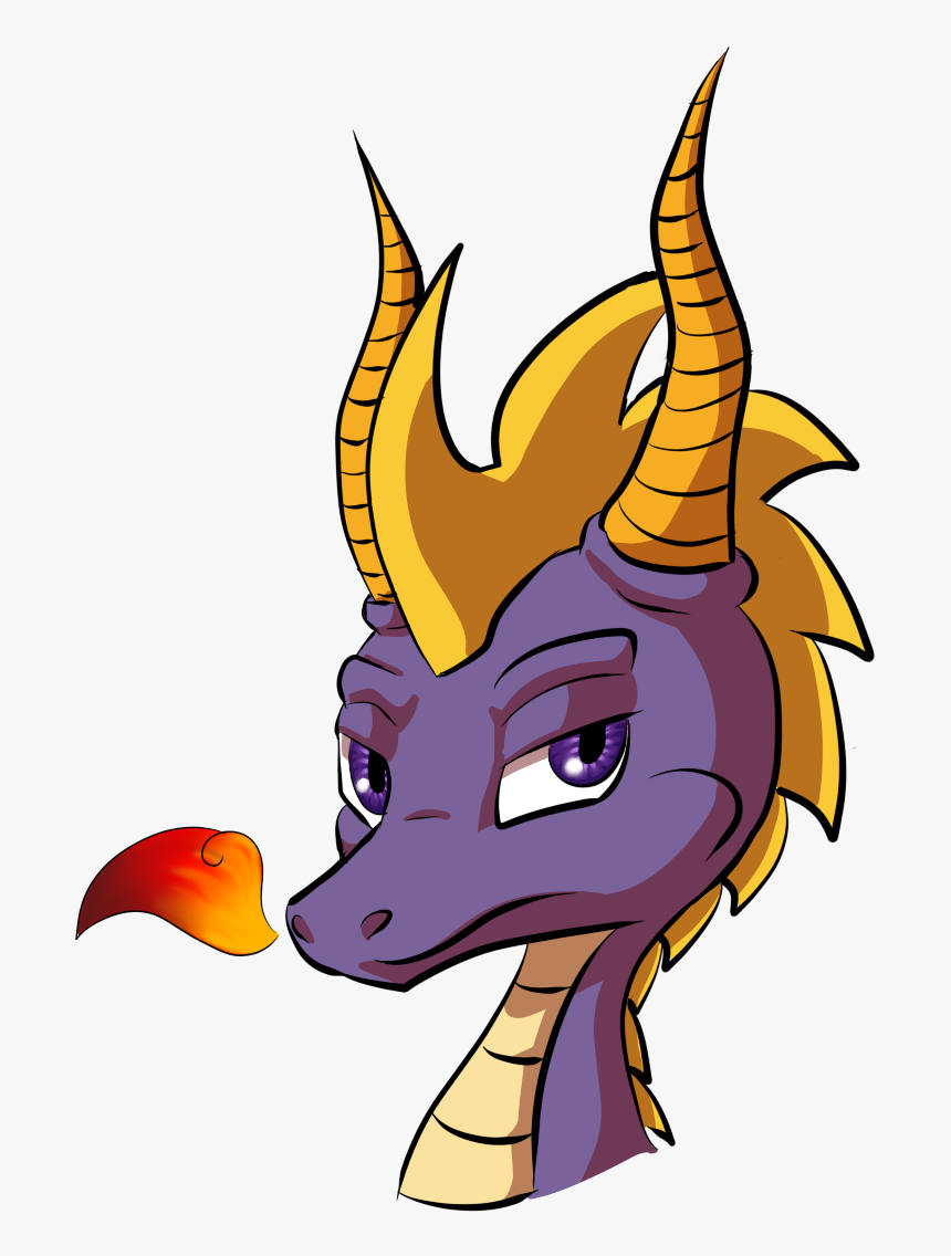 Anime Spyro - Cartoon, HD Png Download, Free Download