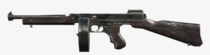 Tommy Gun Png - Machine Gun No Background, Transparent Png, Free Download