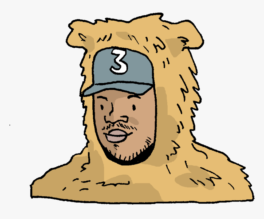 Chano For Mayor - Cartoon Drawing Of A Rapper, HD Png Download, Free Download