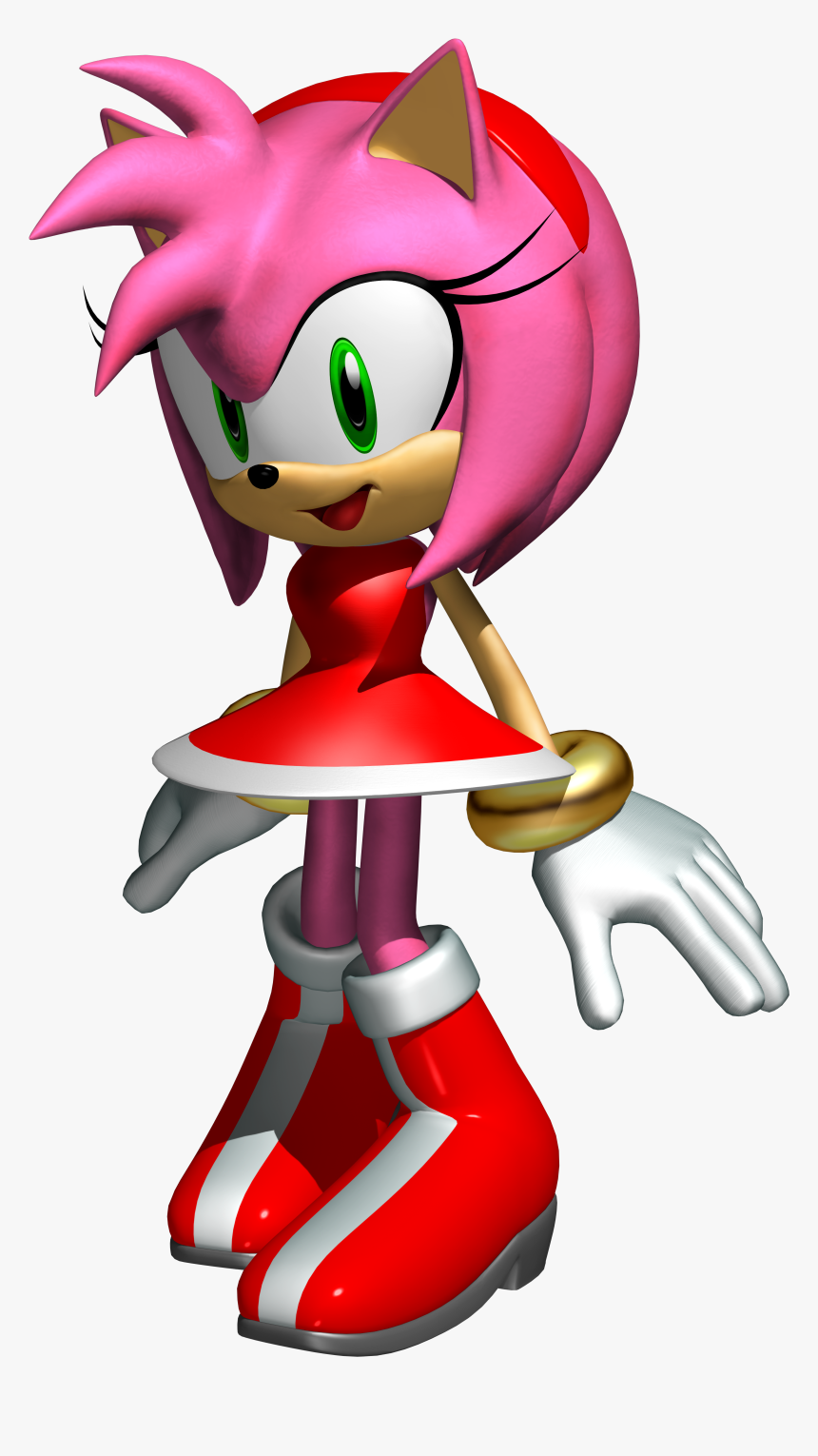 Amy Rose Png Page - Sonic Heroes Amy Rose, Transparent Png, Free Download