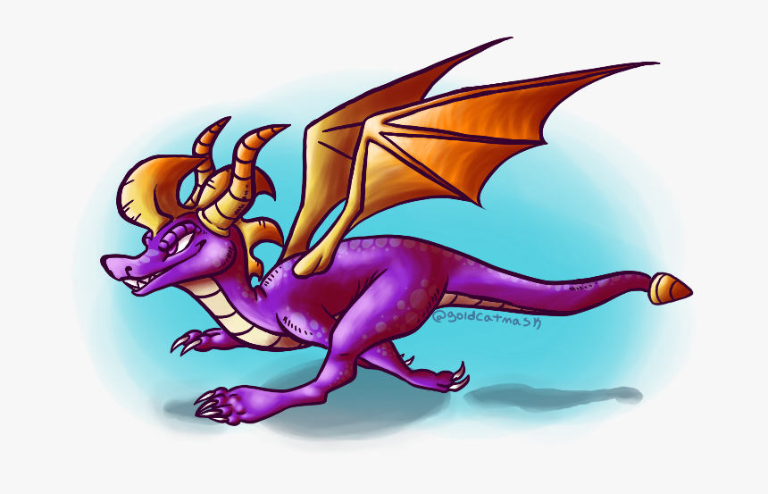Spyro - Cartoon, HD Png Download, Free Download