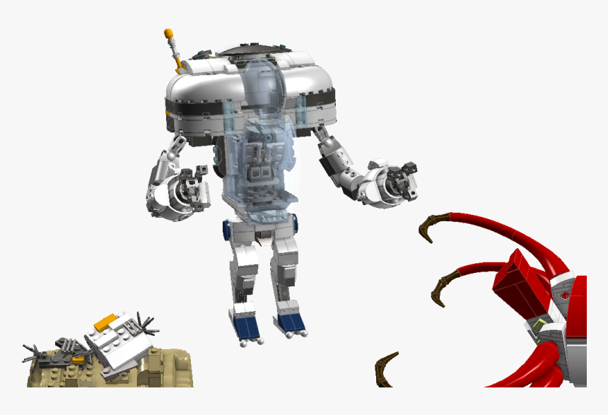 Lego Subnautica Prawn Suit , Png Download - Subnautica Prawn Suit Lego, Transparent Png, Free Download