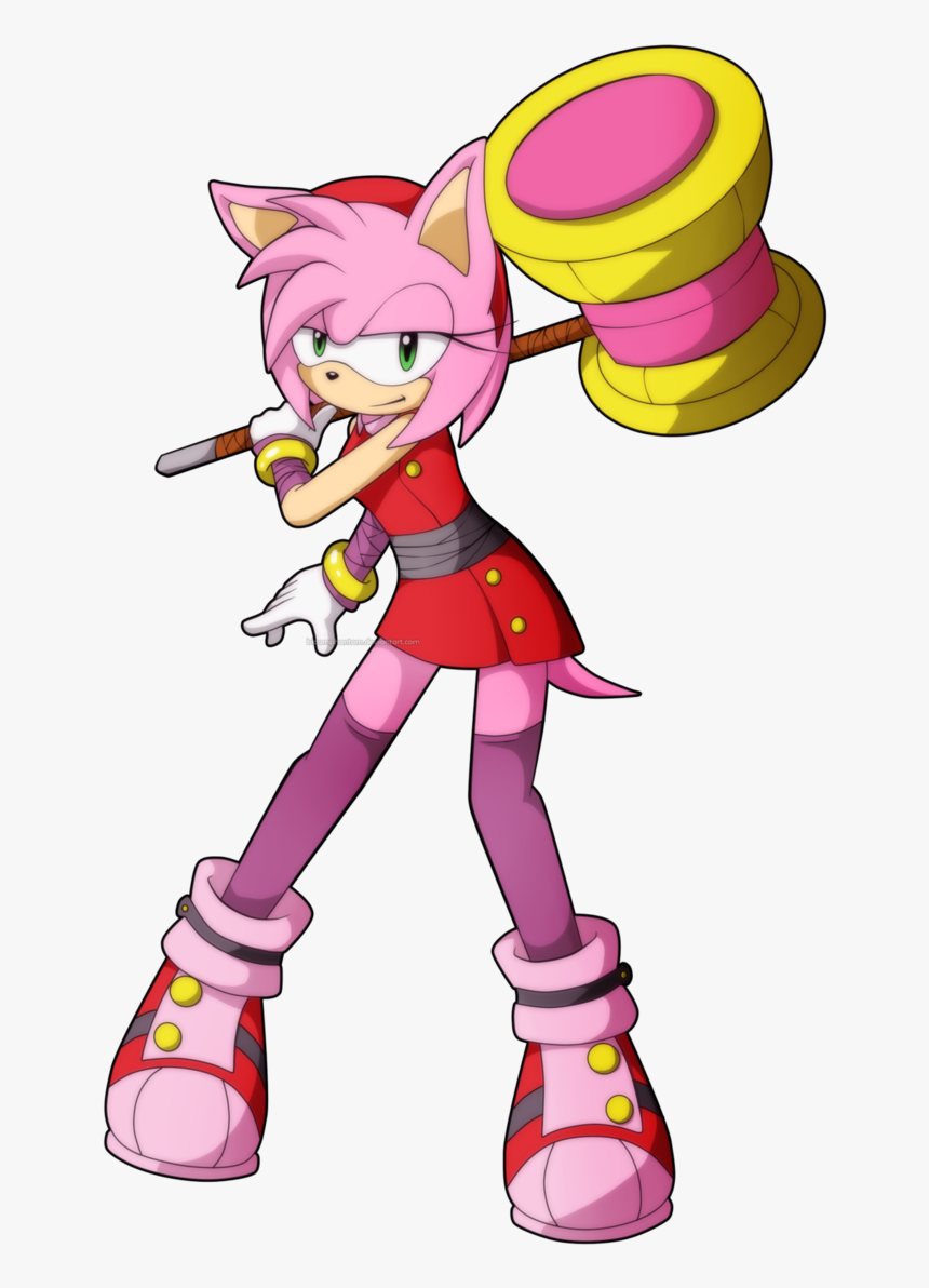 Amy Rose Sonic Boom Drawing, HD Png Download, Free Download