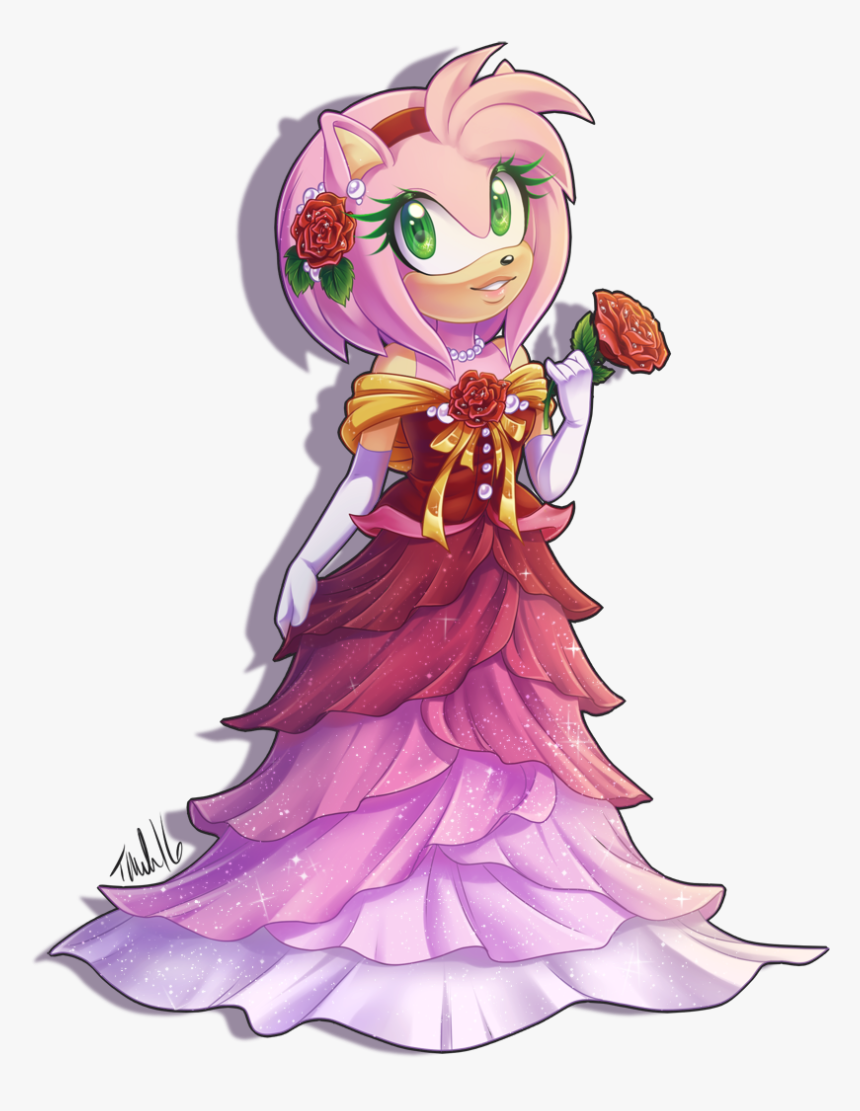 Amy Rose In Bloom - Amy Rose Fan Art, HD Png Download, Free Download
