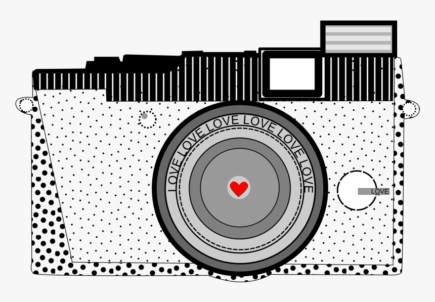 Classic Love Camera Clip Arts - Camera, HD Png Download, Free Download