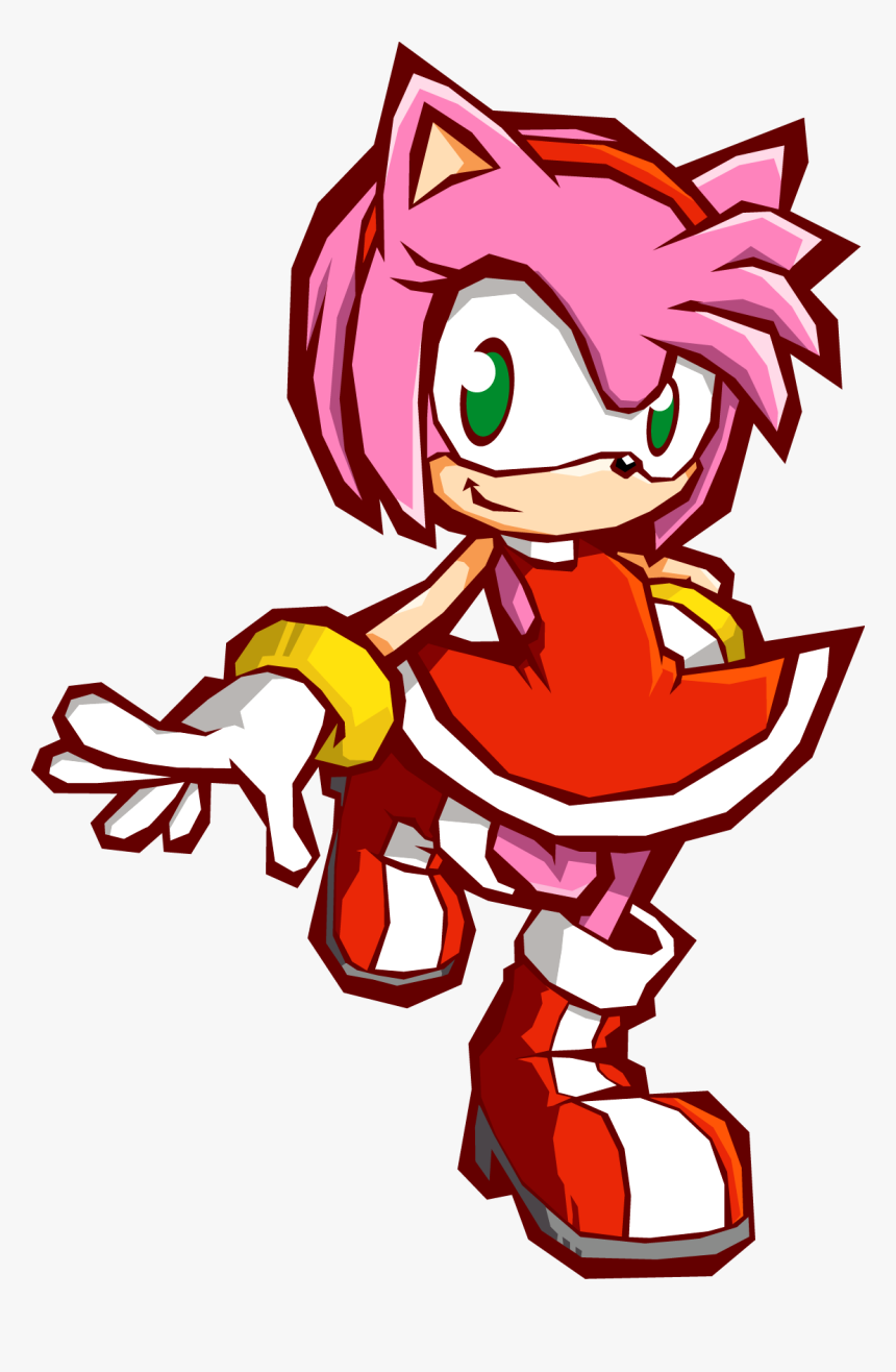 Sonic Battle - Amy Rose Sonic Battle, HD Png Download, Free Download