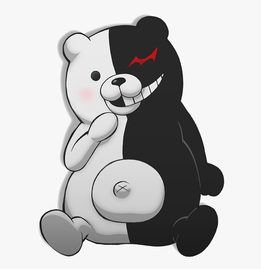 Monokuma Render By Zerosilver100-d6raslq - Dangan Ronpa Bear, HD Png Download, Free Download