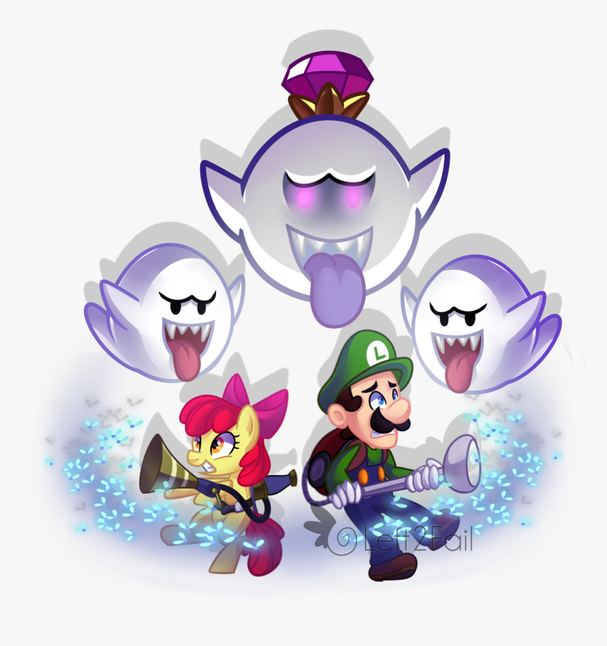 Luigi"s Mansion Luigi"s Mansion - Luigi Mansion My Little Pony, HD Png Download, Free Download