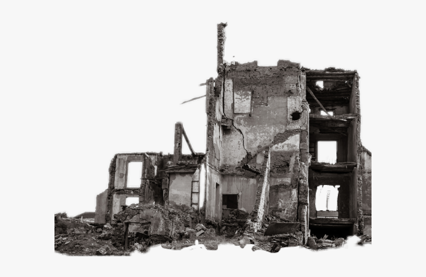 House Clipart Ruins - Png Building Picsart, Transparent Png, Free Download