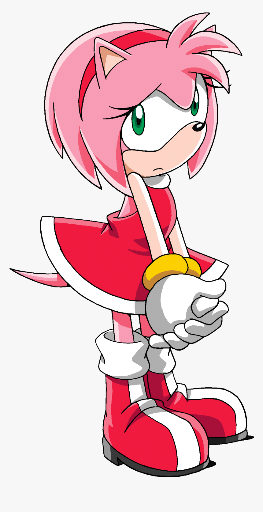 Sonic X Down - Amy Rose Do Sonic, HD Png Download, Free Download