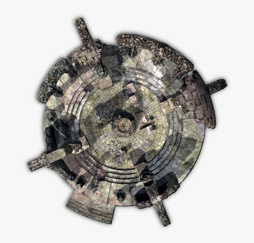 Rpg Temple Ruins Map, HD Png Download, Free Download