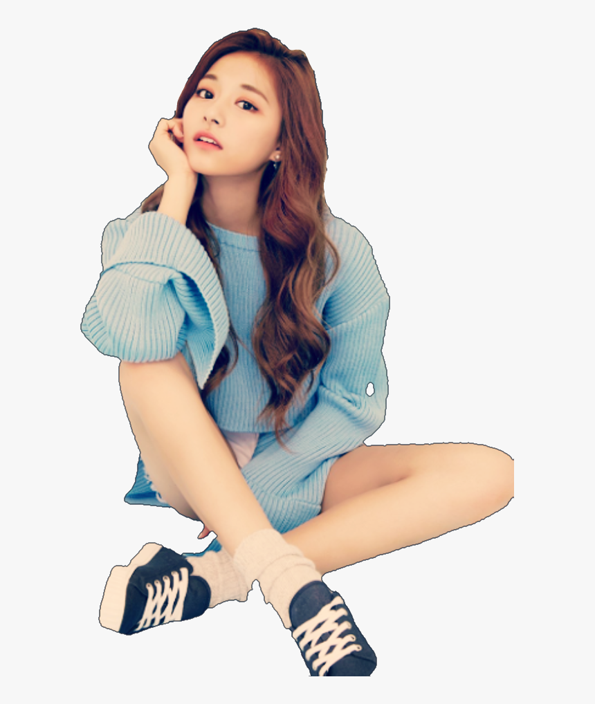 Korean Girl Png - Twice Tzuyu Png, Transparent Png, Free Download