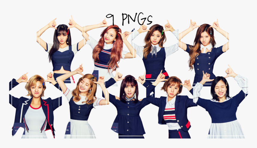 Twice Png Pack {signal 2017} Hd By Soshistars - Twice Signal Png, Transparent Png, Free Download