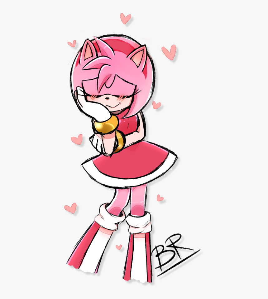 Amy Rose Official Art, HD Png Download, Free Download