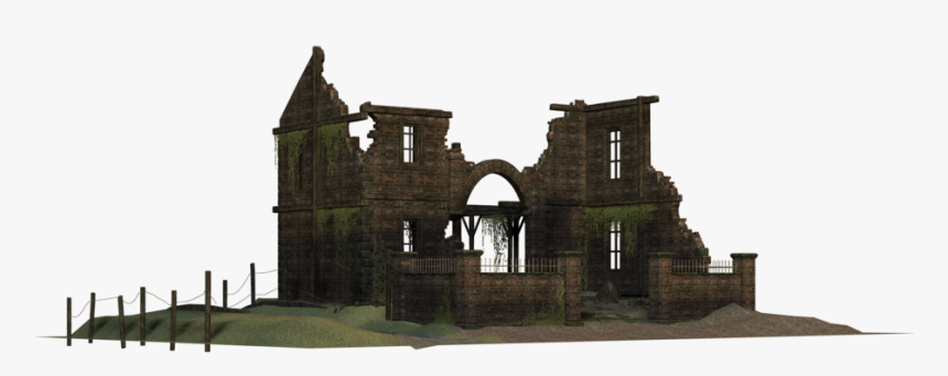 Old House Ruins - Old House Png Image Hd, Transparent Png, Free Download