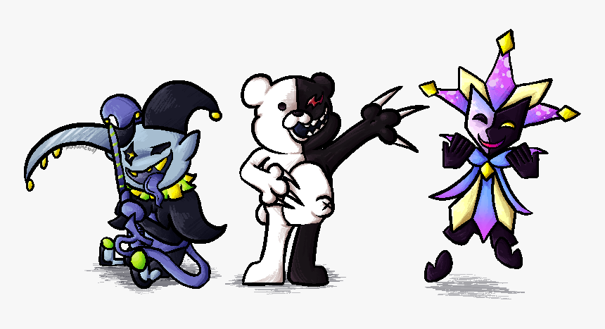 Marx Jevil And Dimentio, HD Png Download, Free Download