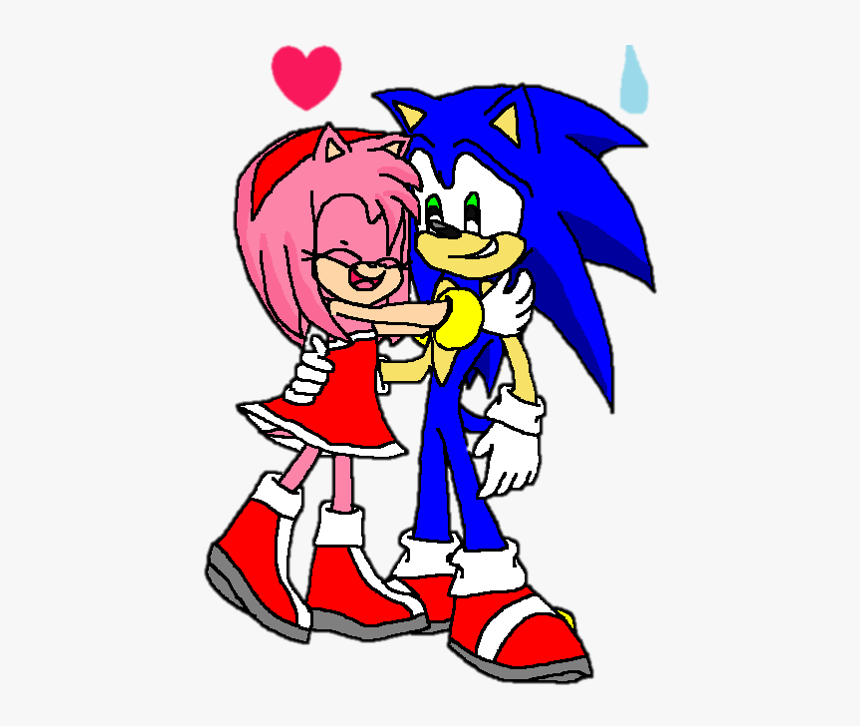 Sonic The Hedgehog And Amy Rose - Amy Rose, HD Png Download, Free Download