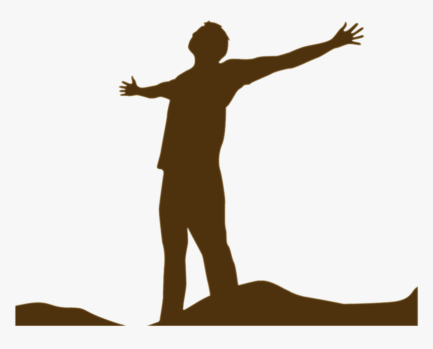 Praise Silhouette Png - If You Want Light To Come Into Your Life You Need To, Transparent Png, Free Download