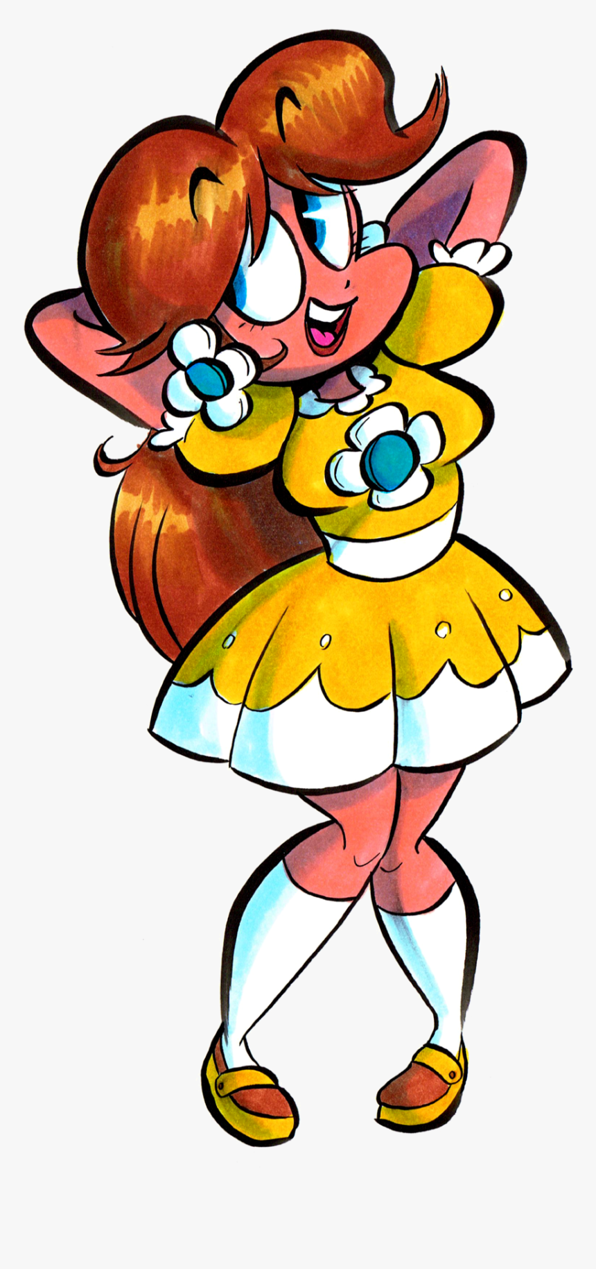 Mario Tennis N64 Version Daisy - Mario Tennis N64 Daisy, HD Png Download, Free Download