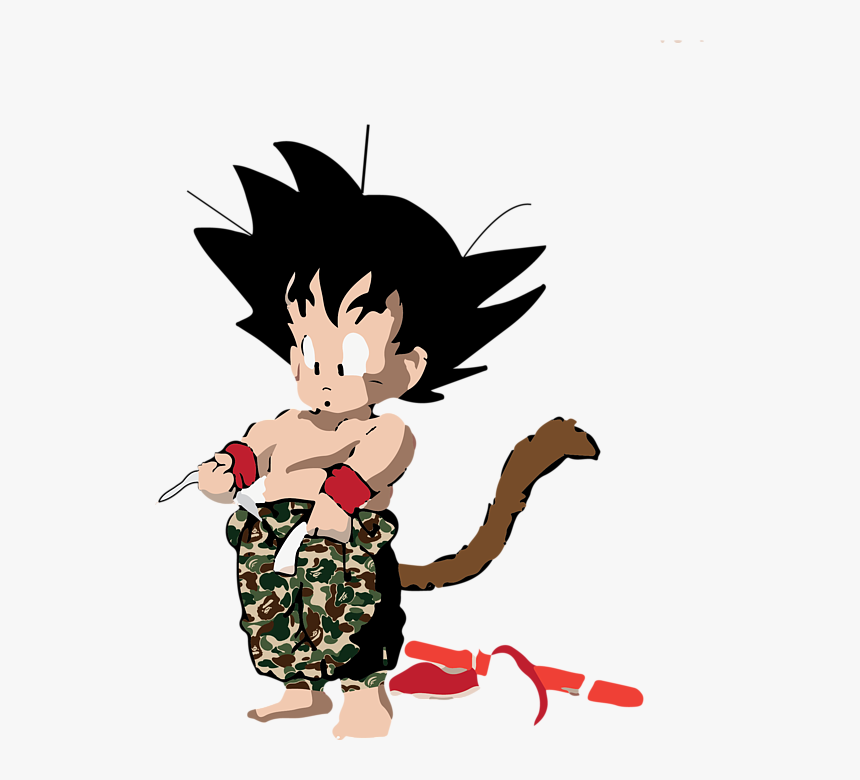 Kid Goku Bape, HD Png Download, Free Download