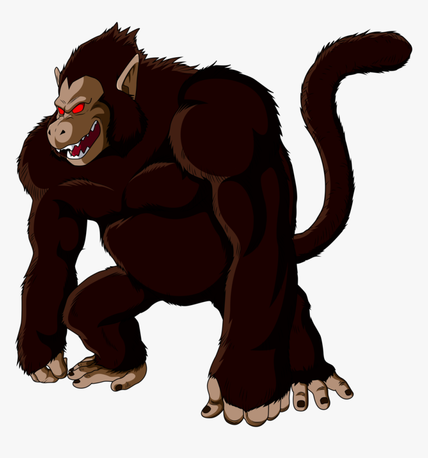 No Caption Provided - Dbz Great Ape Goku, HD Png Download, Free Download