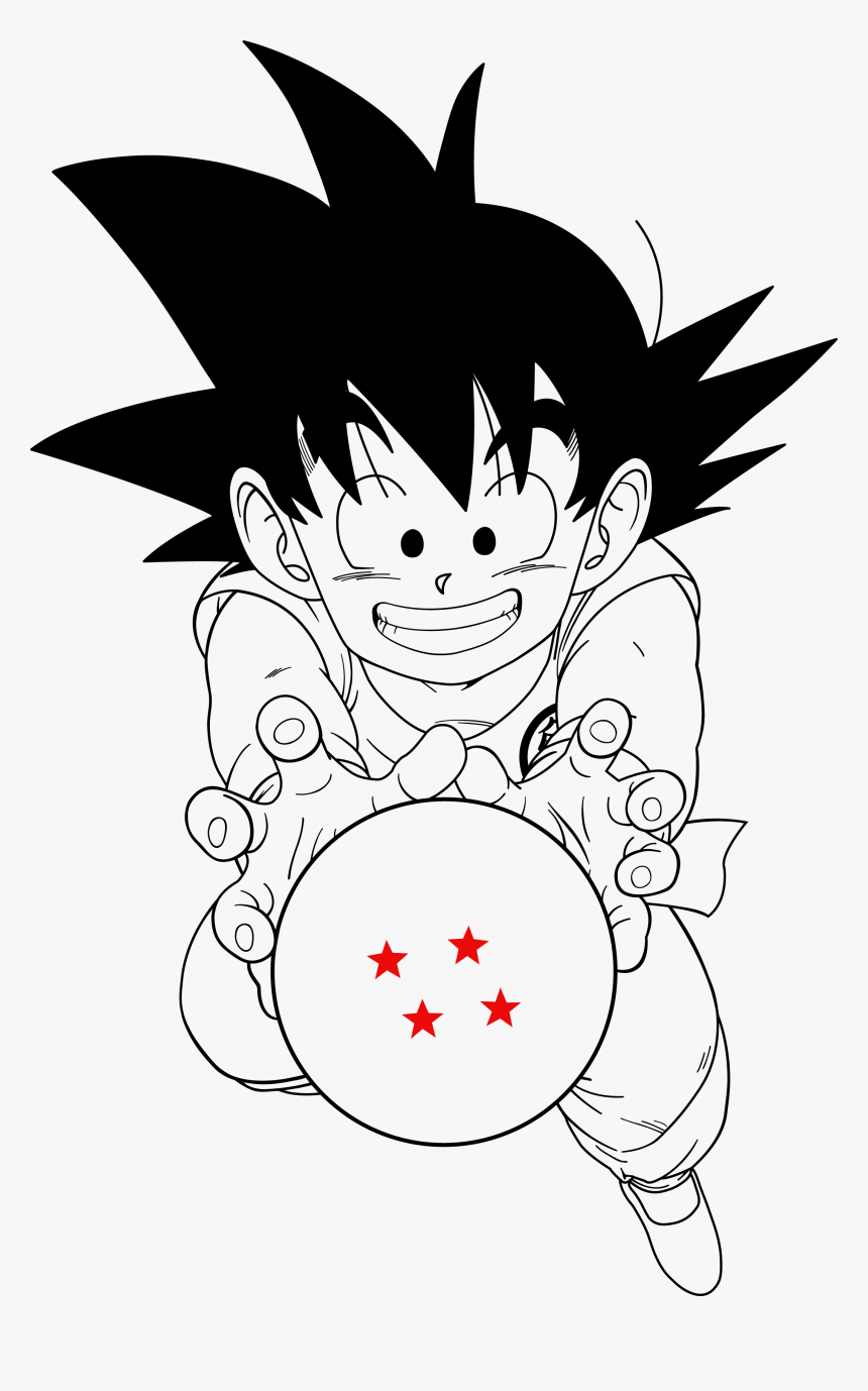 Free Download Kid Goku Clipart Goku Piccolo Dragon - Dragon Ball Png Vector, Transparent Png, Free Download