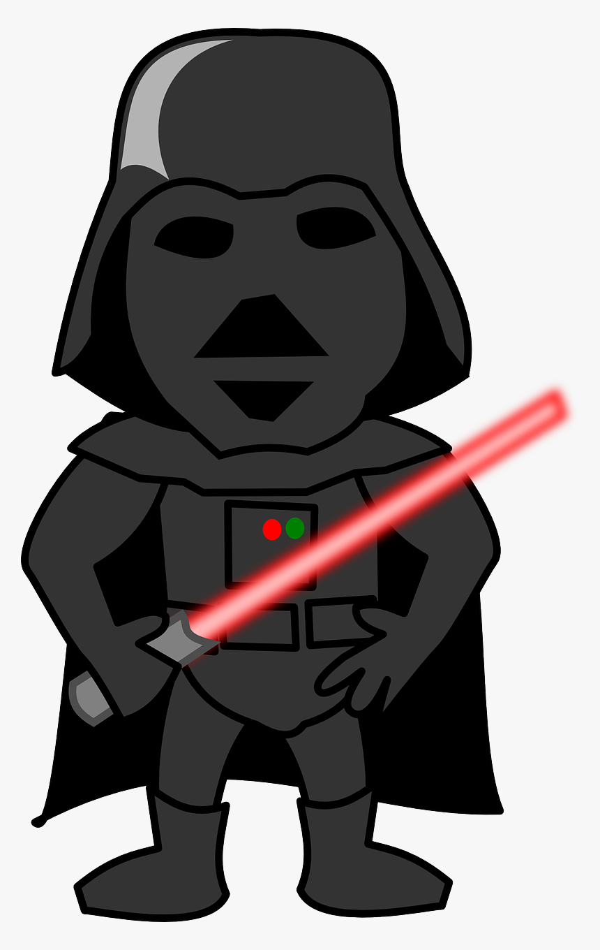 Darth Vader Cartoon Png, Transparent Png, Free Download
