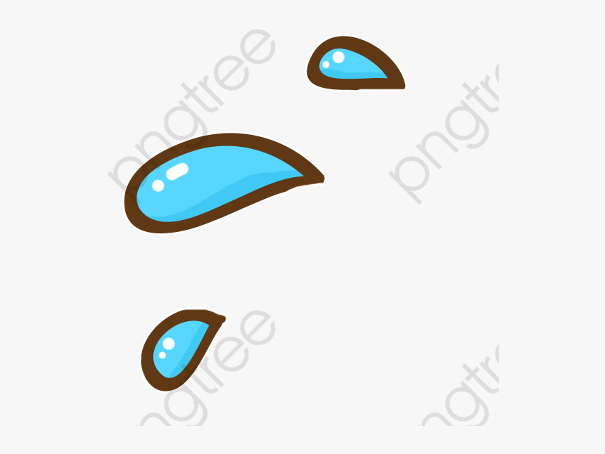 Cartoon Clipart Cute Faces - Cartoon Drop Of Sweat Png, Transparent Png, Free Download