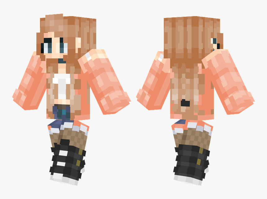 Minecraft Skin With Boots, HD Png Download, Free Download