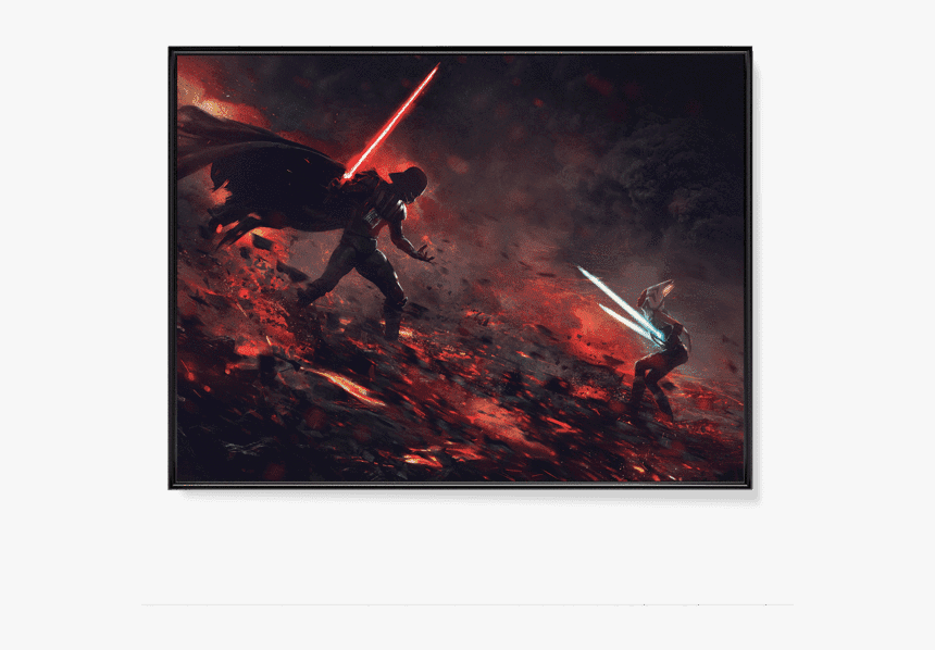 Darth Vader Vs Ahsoka Hd Png Download Kindpng