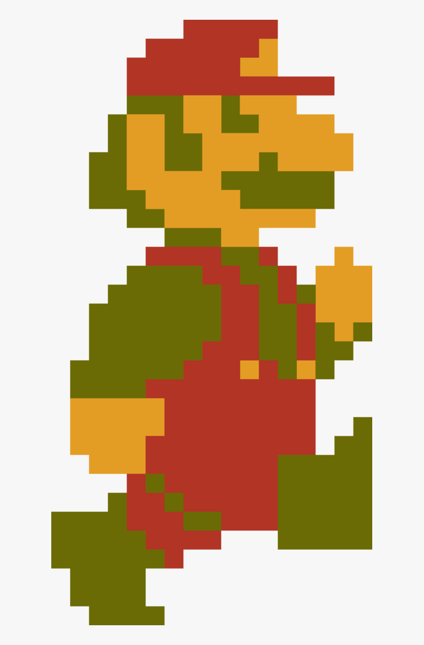 Super Mario Bros High Res Sprite By - Mario 8 Bits Png, Transparent Png, Free Download
