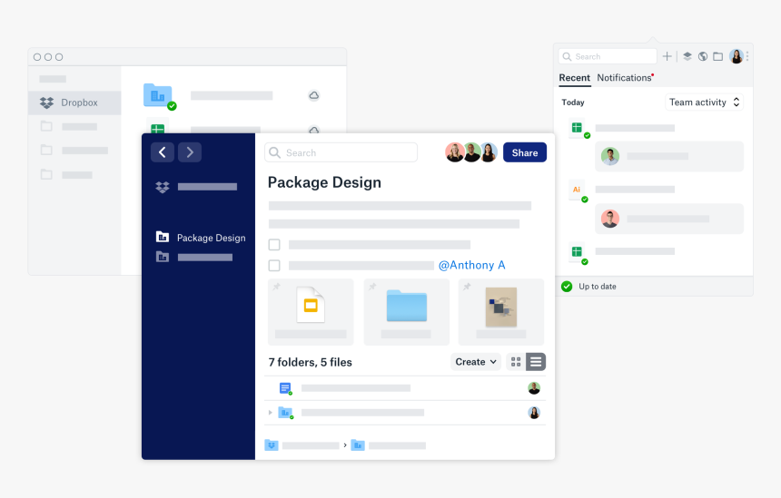 Dropbox New Desktop App, HD Png Download, Free Download