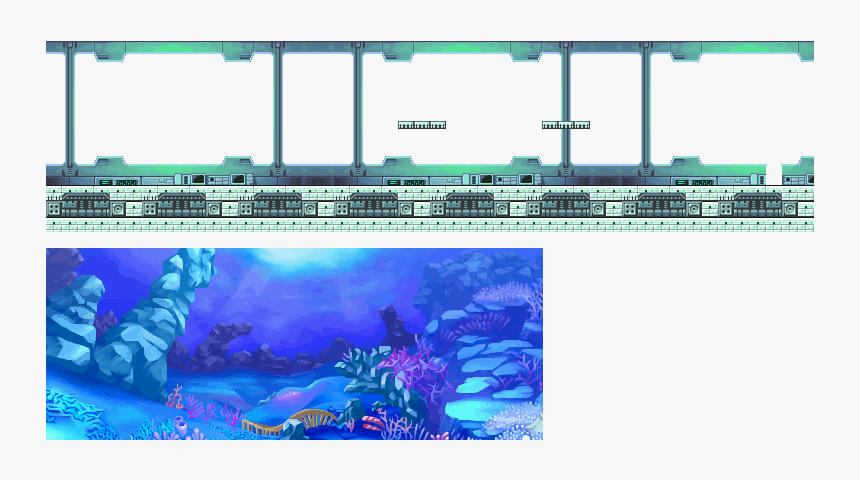 Transparent Kirby Sprite Png - Mega Man Sprites Background, Png Download, Free Download
