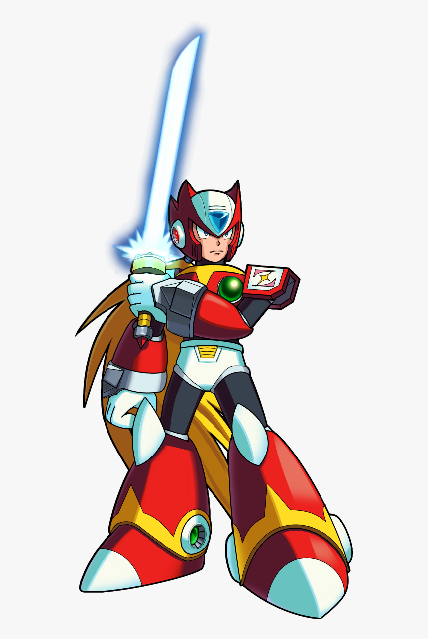 Zero Artwork 
begin Reading Mega Man X - Zero De Megaman X, HD Png Download, Free Download