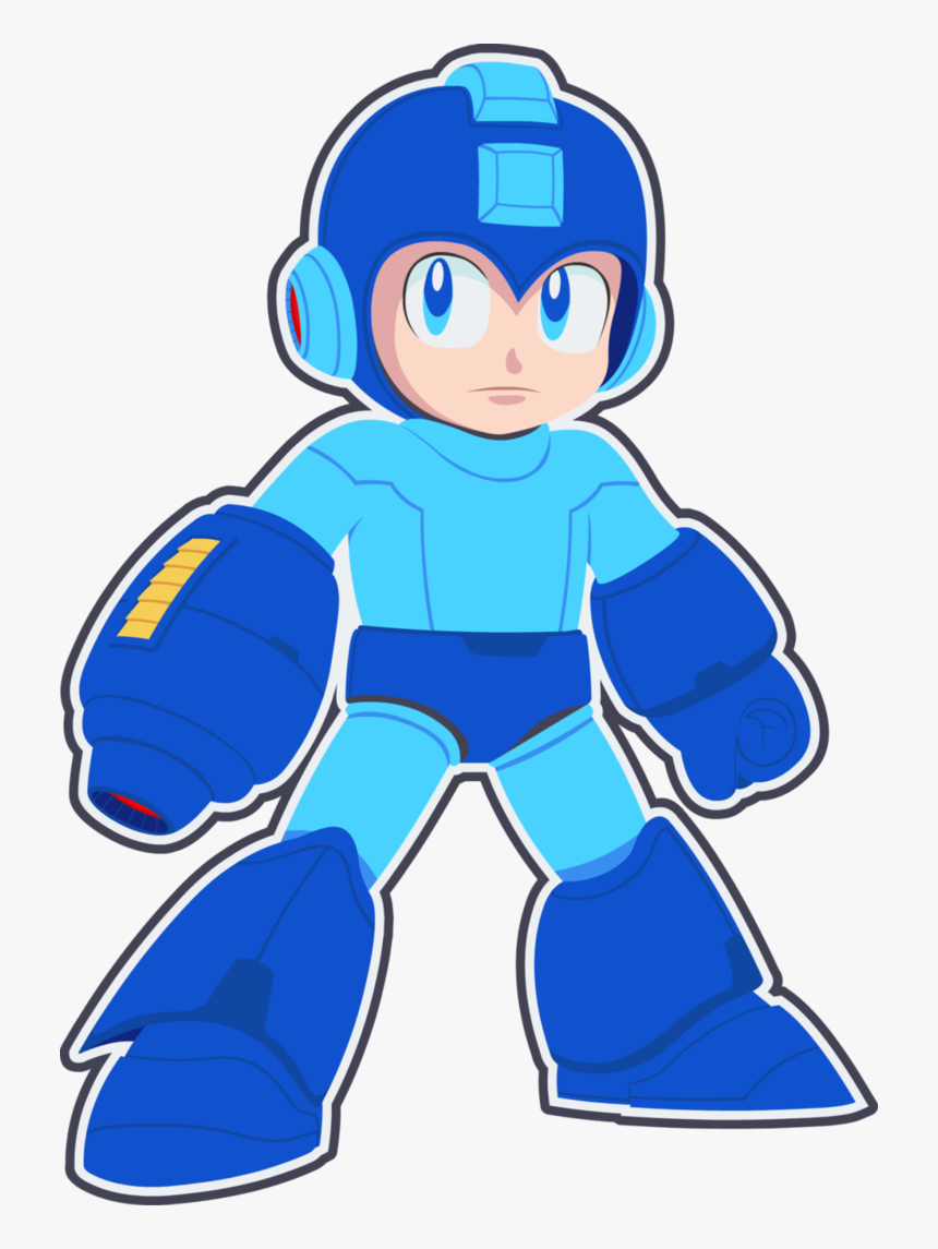 Megaman Smash Bros - Mega Man Vector Art, HD Png Download, Free Download